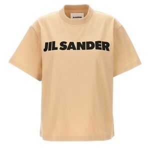 JIL SANDER logo printed tee shirt